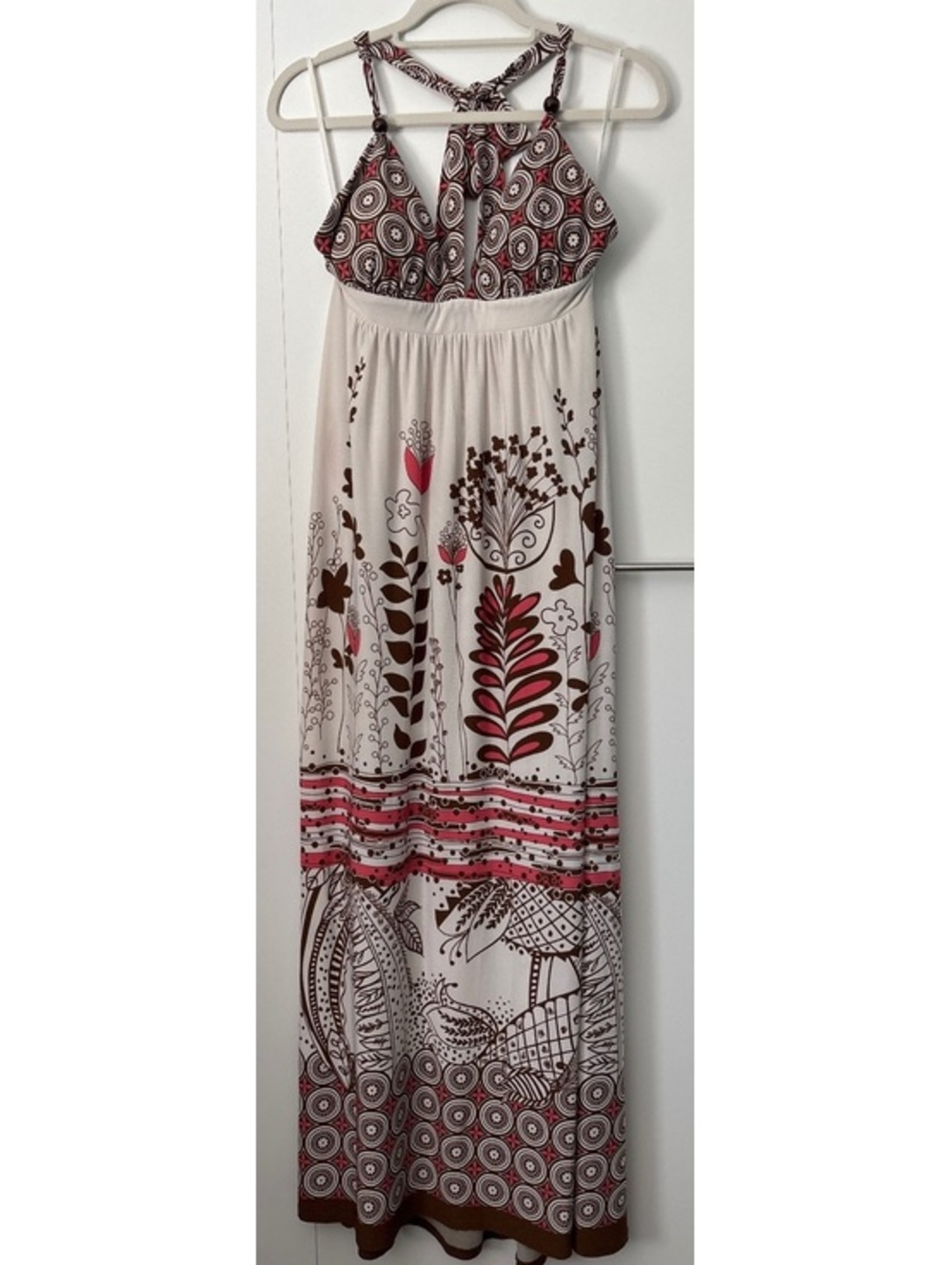Wishes Wishes Wishes Retro Maxi Dress, Women’s M